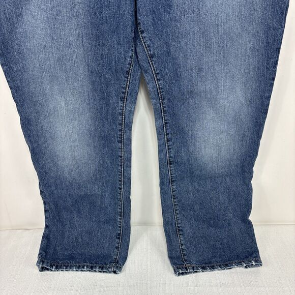 Express Jeans Men's Size‎ 38x30 Blake Loose Fit Straight Leg Medium Wash Jeans - Picture 4 of 15